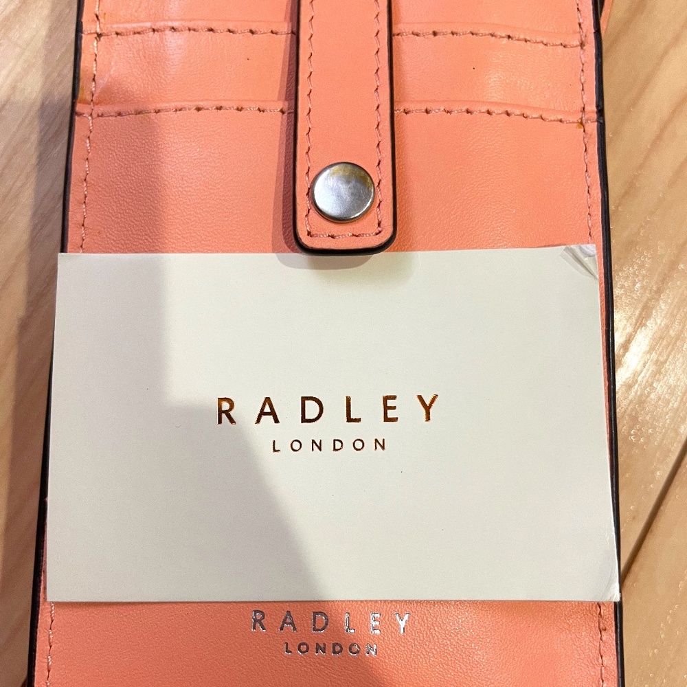 Super Cute pink Radley London Phone Purse !